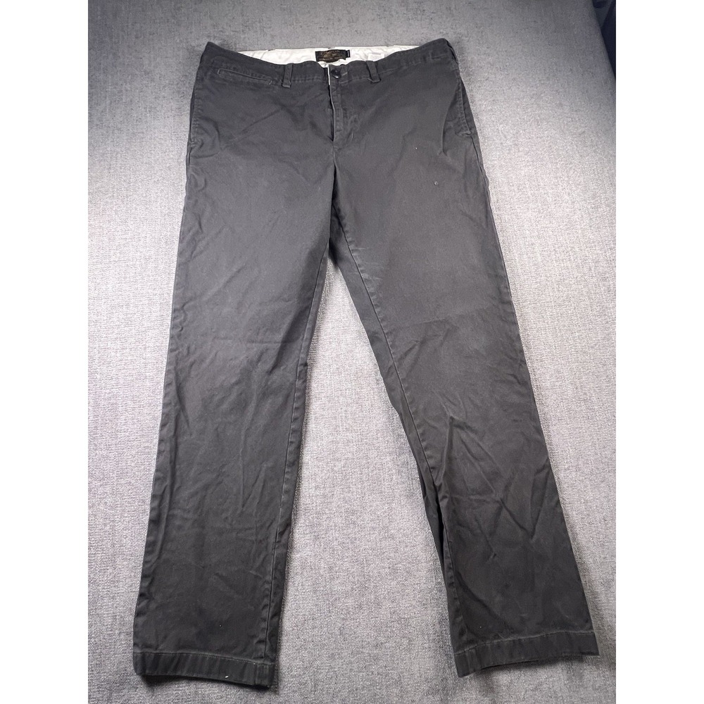 CC Filson Trim Fit Jeans Men's 38x32 Gray Straight Casual Chinos Minor Flaw